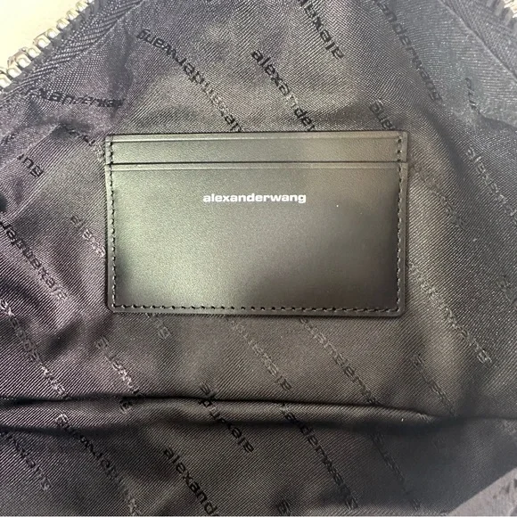 NEW Alexander Wang Heiress Flex Bag in Black Aged Crystal - Picture 9 of 12